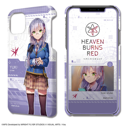 『ヘブンバーンズレッド』デザジャケット iPhone 12/12 Proケース&保護シート デザイン02(和泉ユキ)